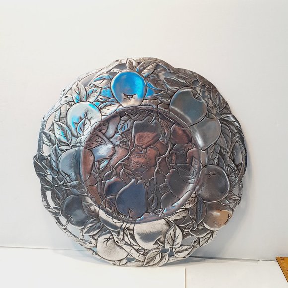 Arthur Court 1991 signed Vintage apple plate - Picture 4 of 5